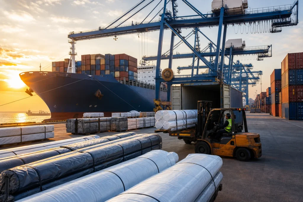 export logistics port
