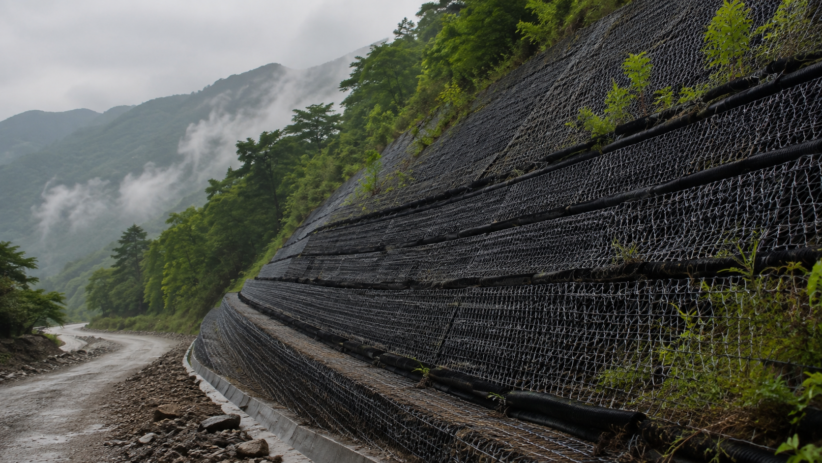 brelvo slope stabilisation